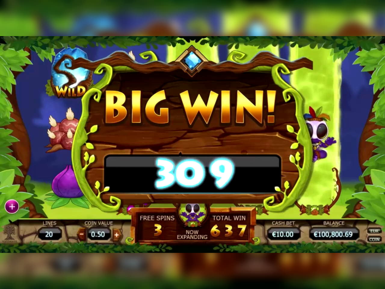 115 Free Spins no deposit at Party Casino