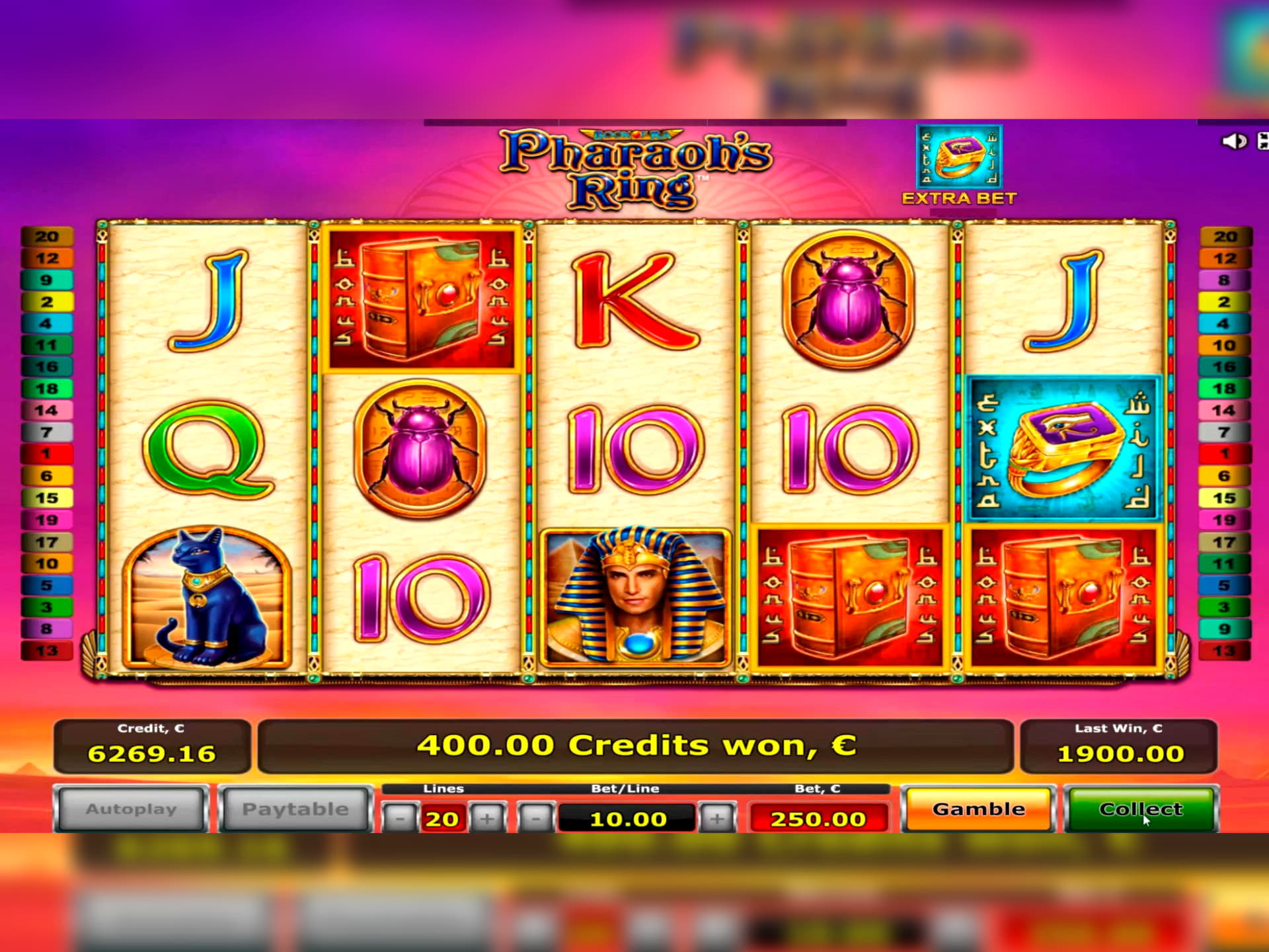 60 free spins at Casino com