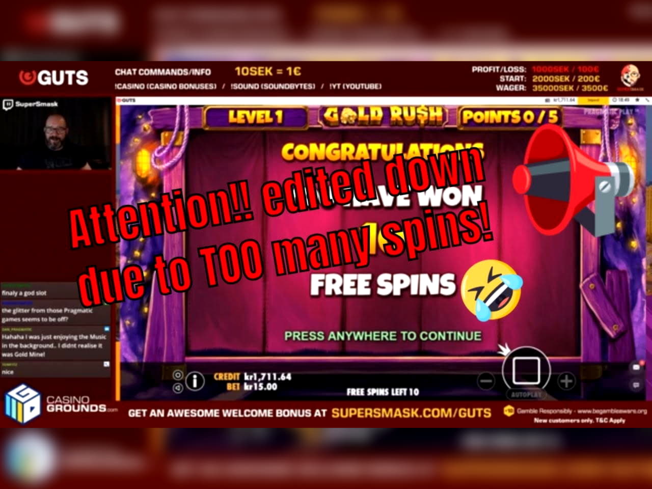 980% Deposit match bonus at Casino com