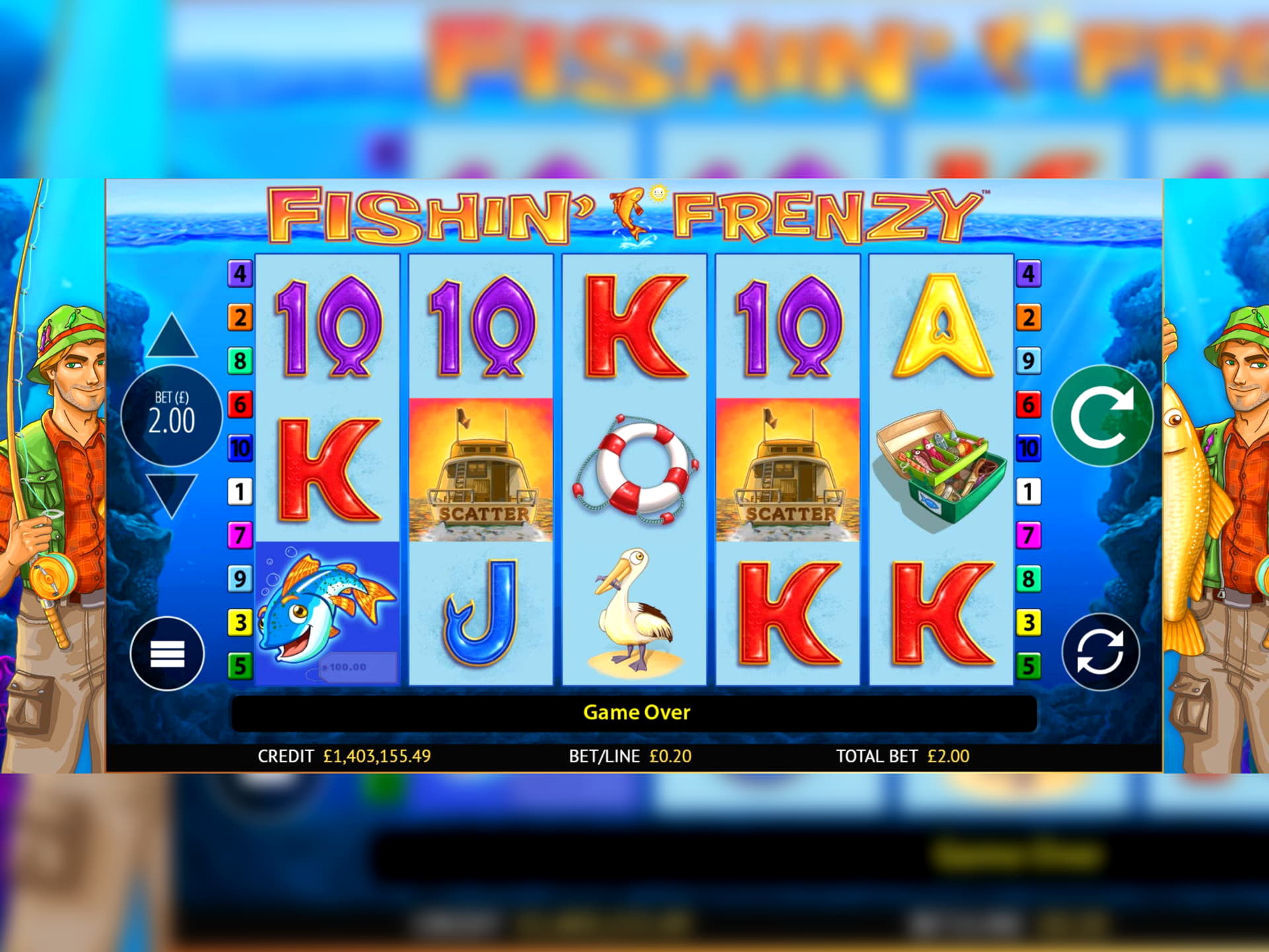 £1780 No Deposit Casino Bonus at River Belle Casino