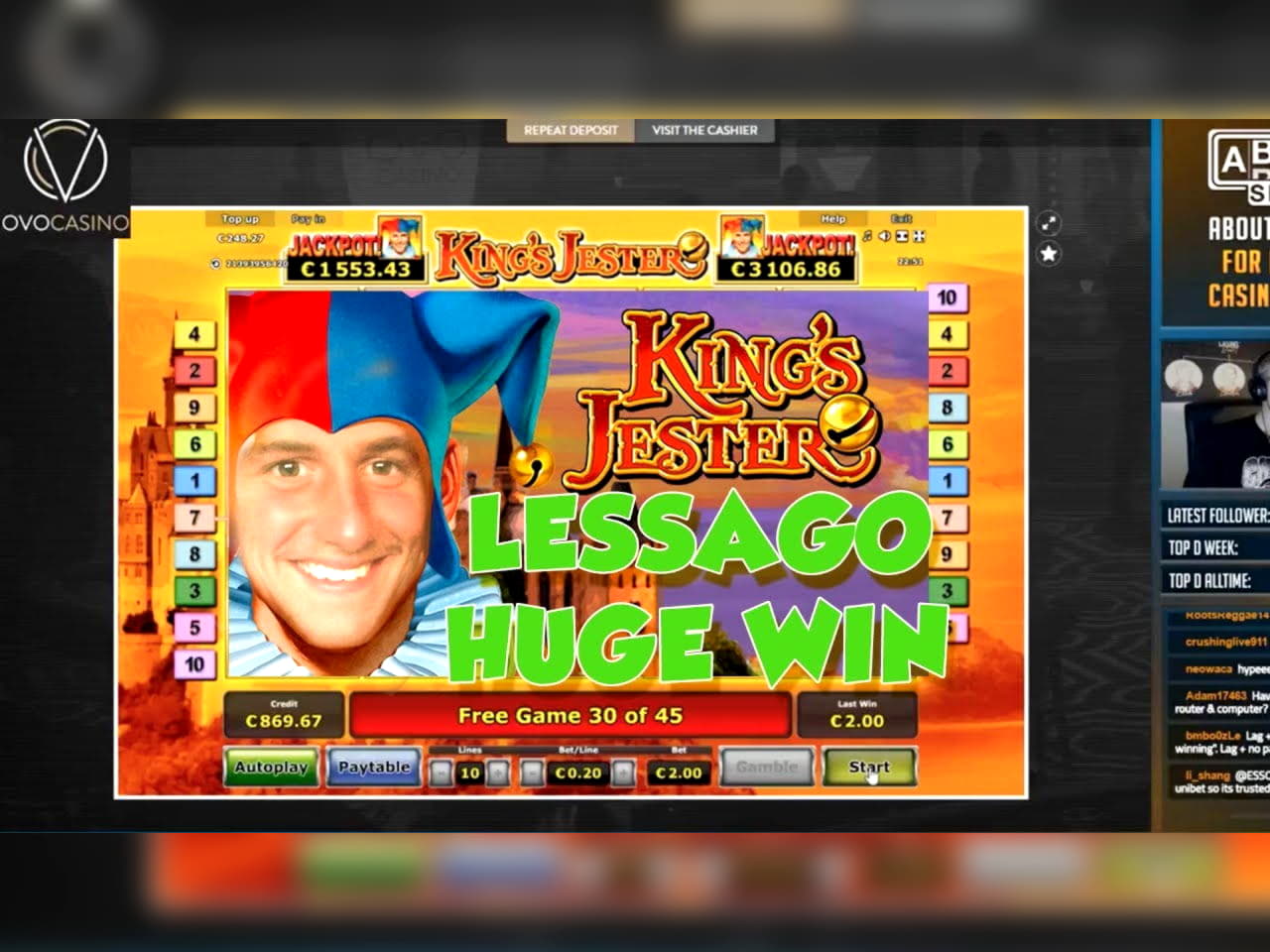 EURO 3215 NO DEPOSIT CASINO BONUS at Casino com