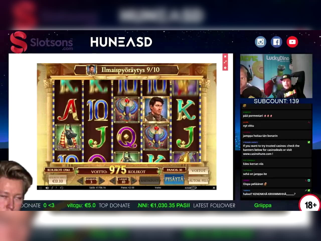 €3905 No deposit bonus at Casino com