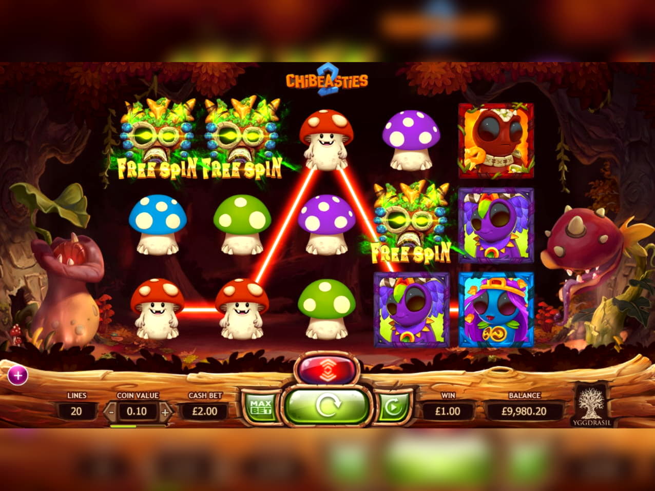 50 Free Spins at Casino com