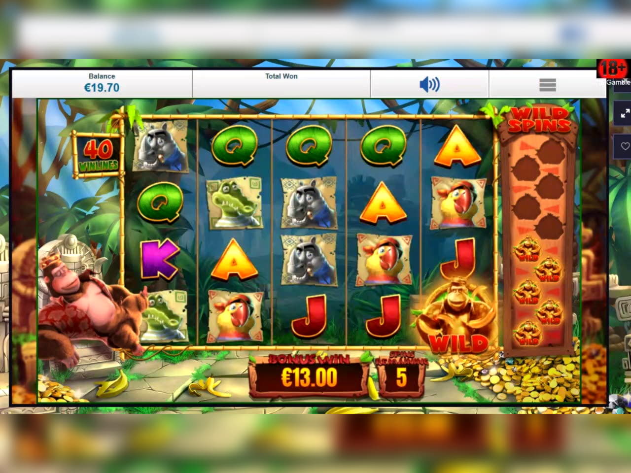 €3610 No deposit at Spin Palace Casino