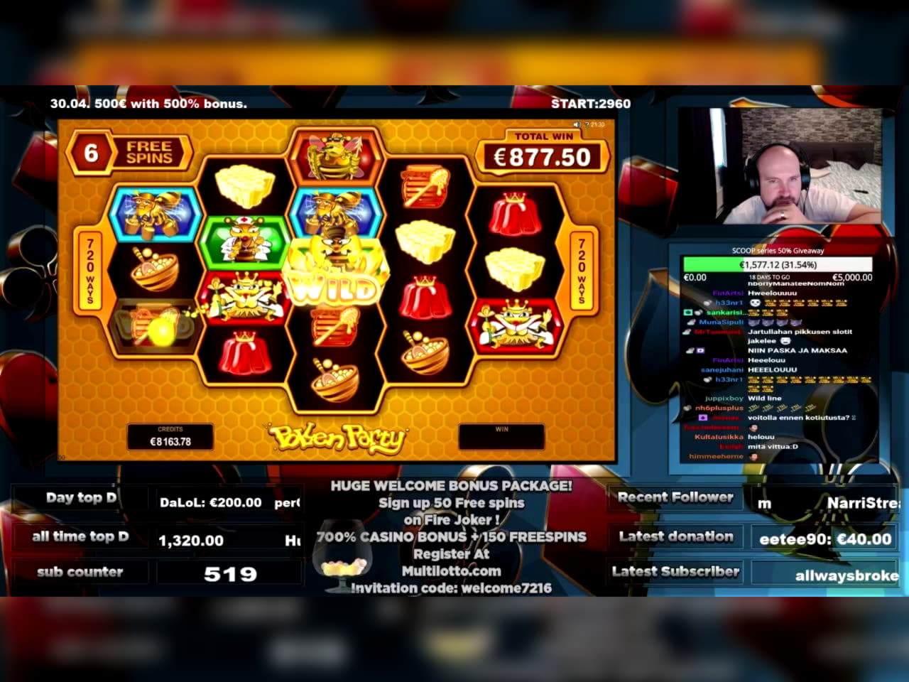 15 Free spins casino at YoYo Casino