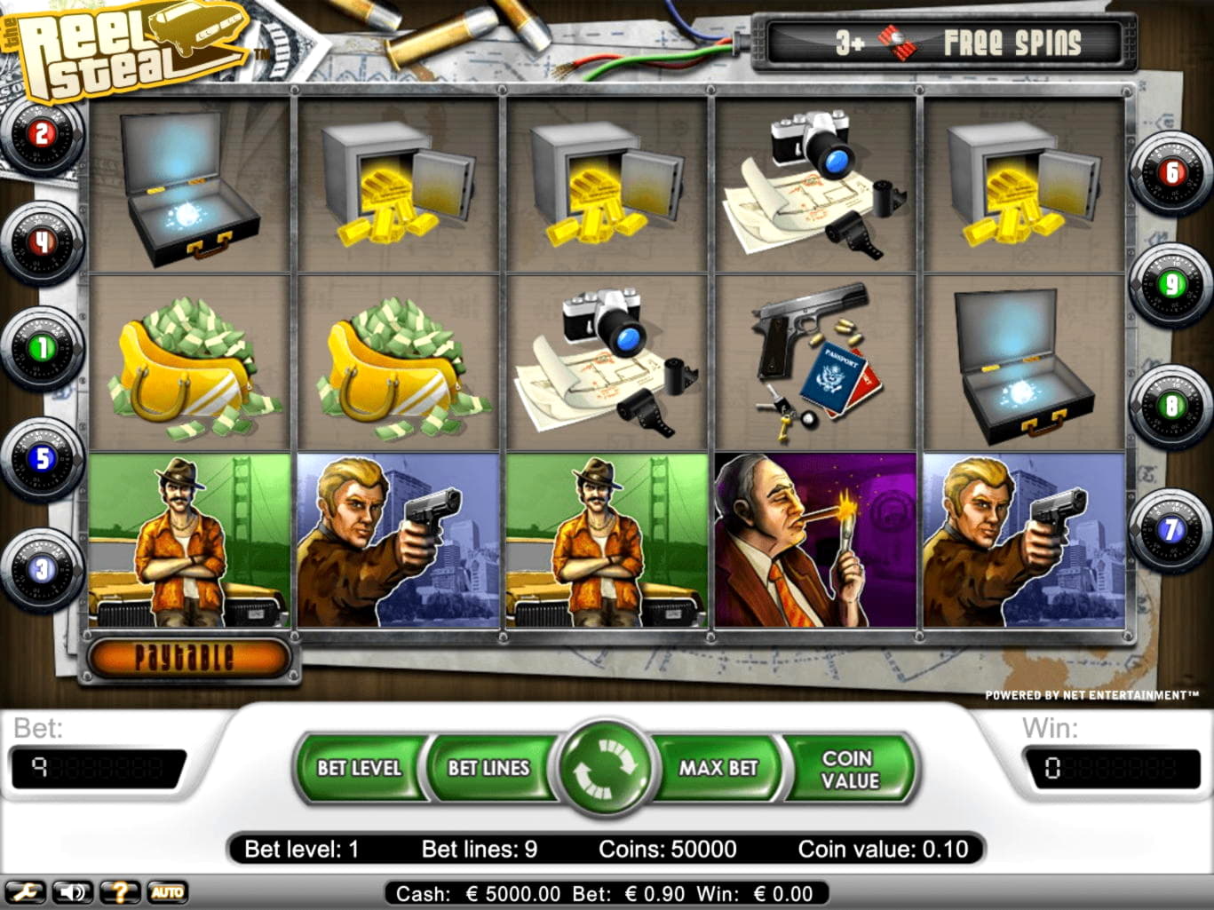 $215 free chip at Euro Palace Casino
