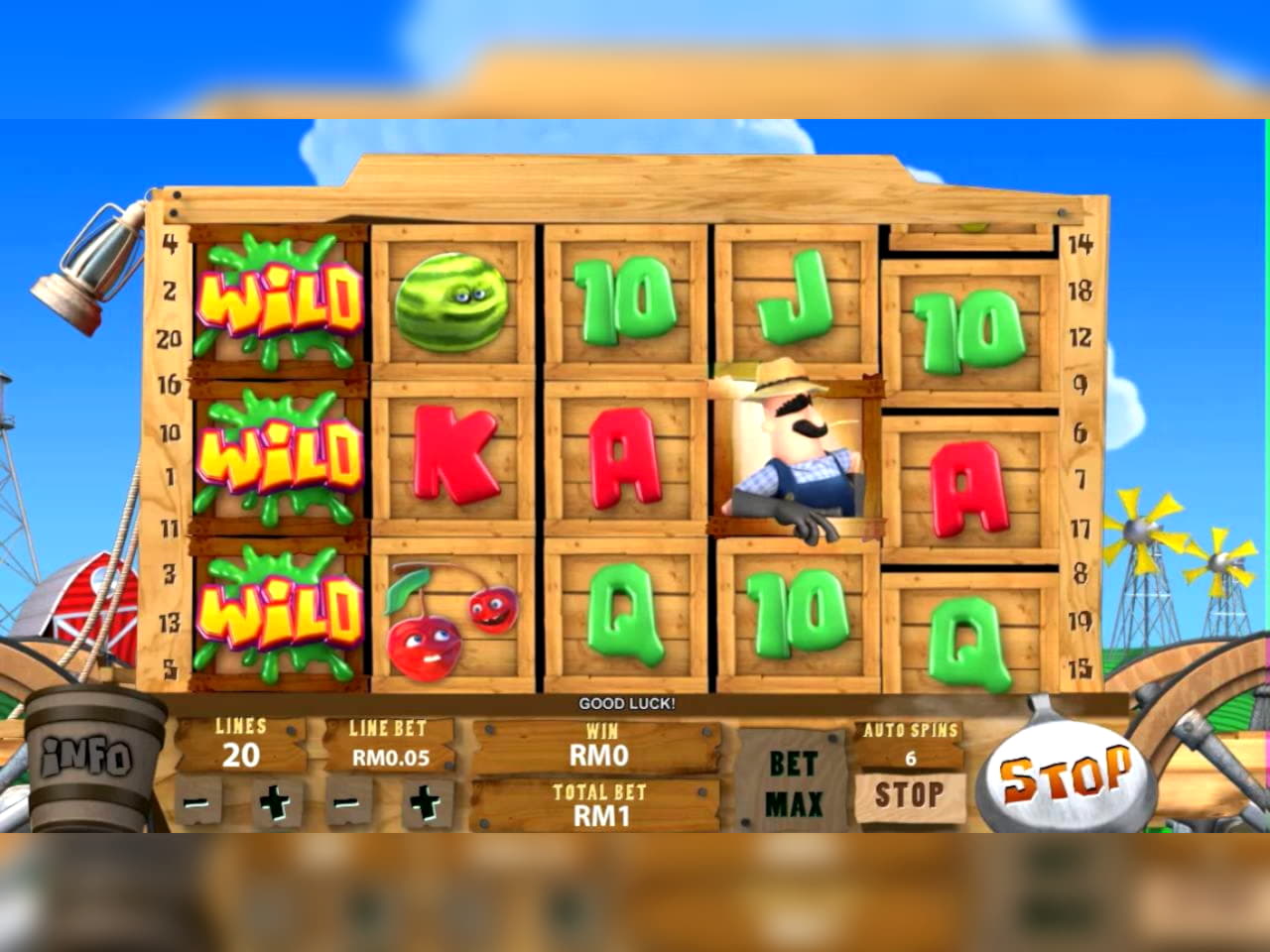 55 Free spins casino at Get Lucky Casino