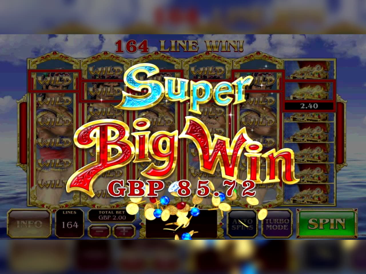 60 Free spins casino at Gamebookers Casino