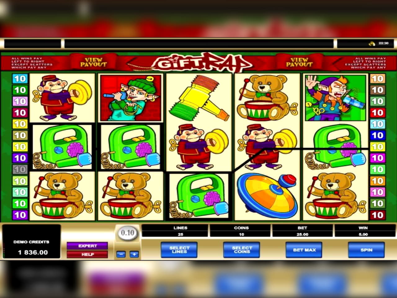 115% Match at a casino at Unique Casino