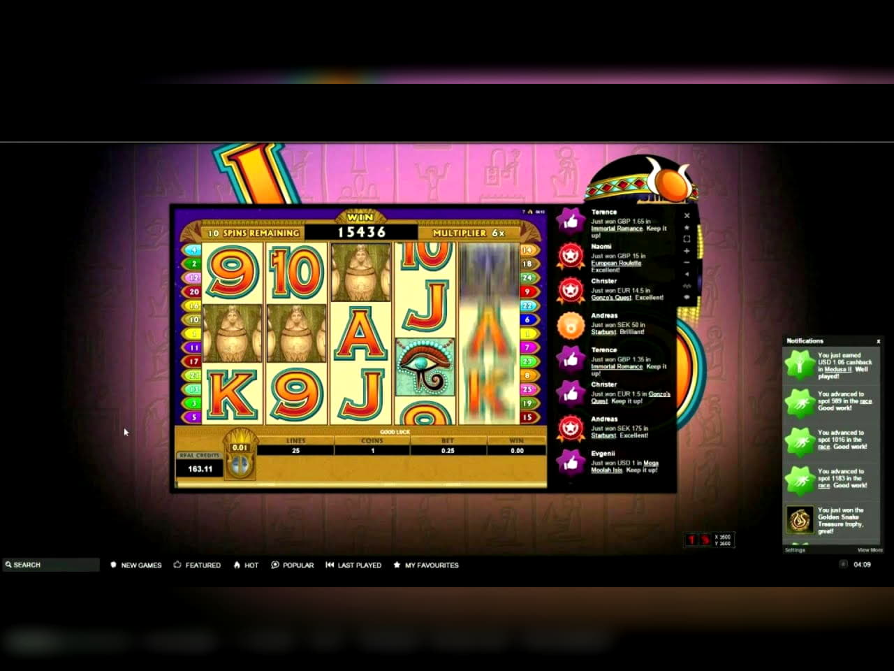 860% Deposit Match Bonus at Gamebookers Casino