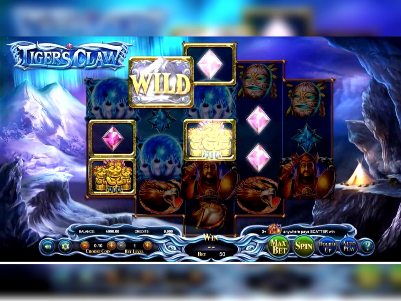 115 free casino spins at Gamebookers Casino