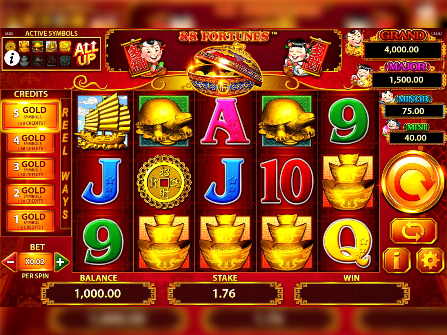 EUR 265 Free Chip Casino at Platinum Play Casino