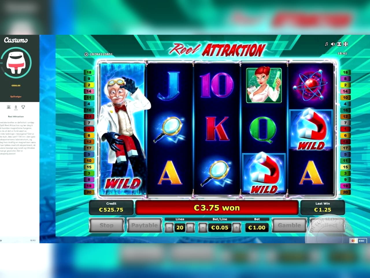 66 Free Spins Casino at William Hill Casino