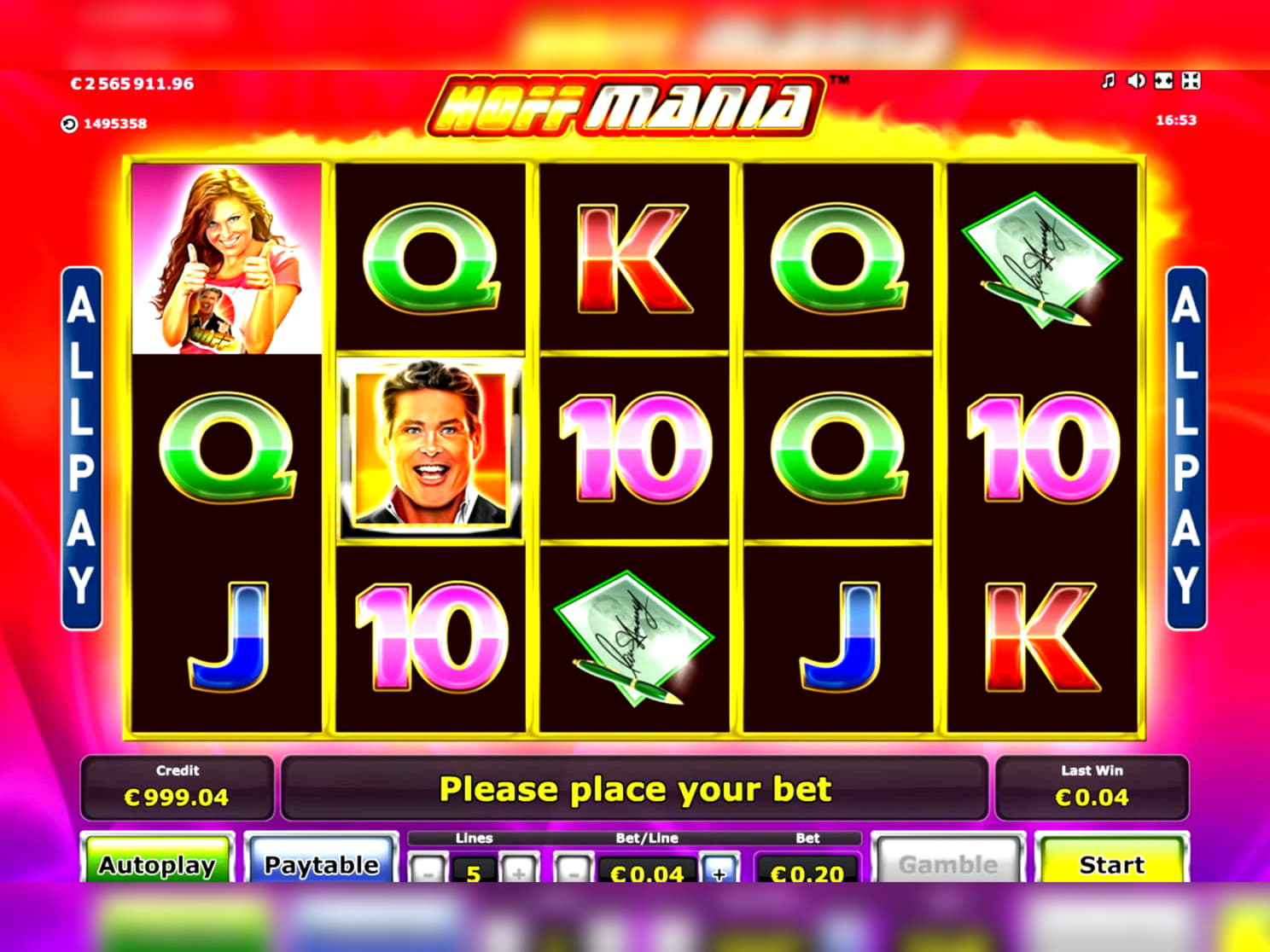 Eur 515 Free Money at Mrgreen Casino