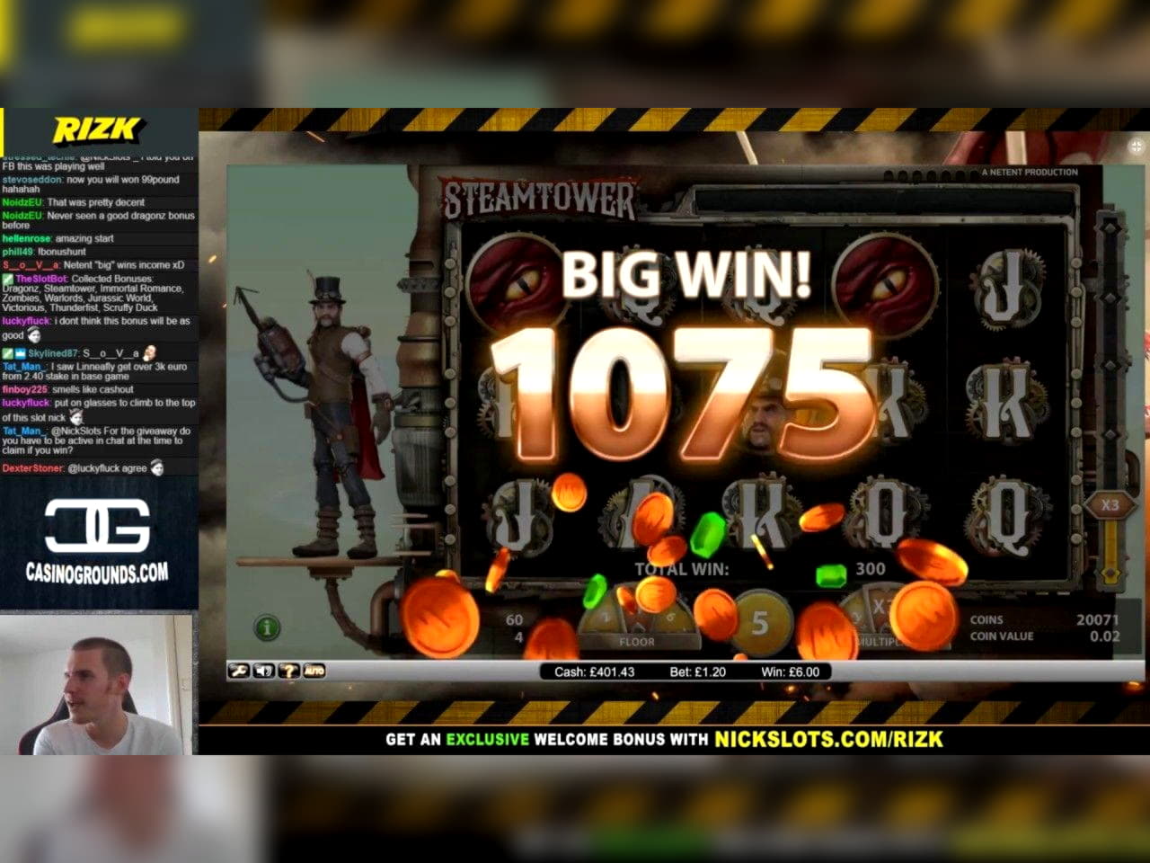 Eur 760 Online Casino Tournament at Malina Casino