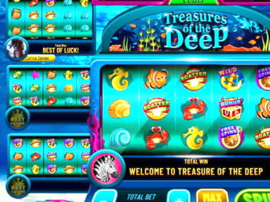 135% Casino match bonus at Come On Casino