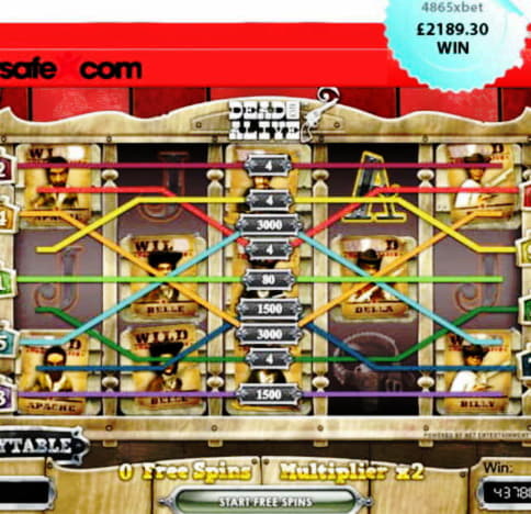 130 free casino spins at Casino com