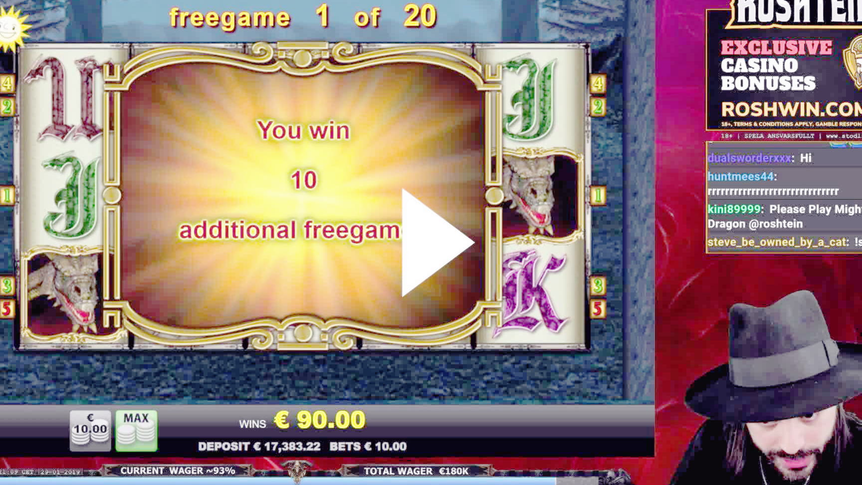 €2485 No deposit bonus casino at Buran Casino