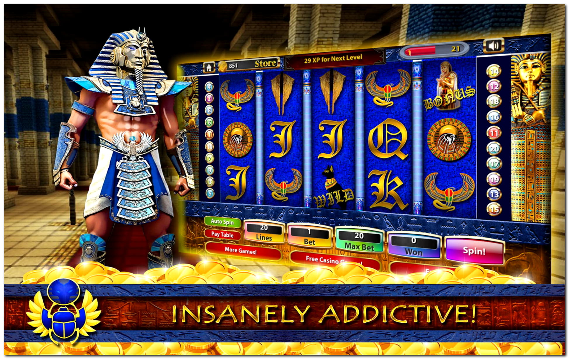 €590 No deposit bonus code at King Billy Casino