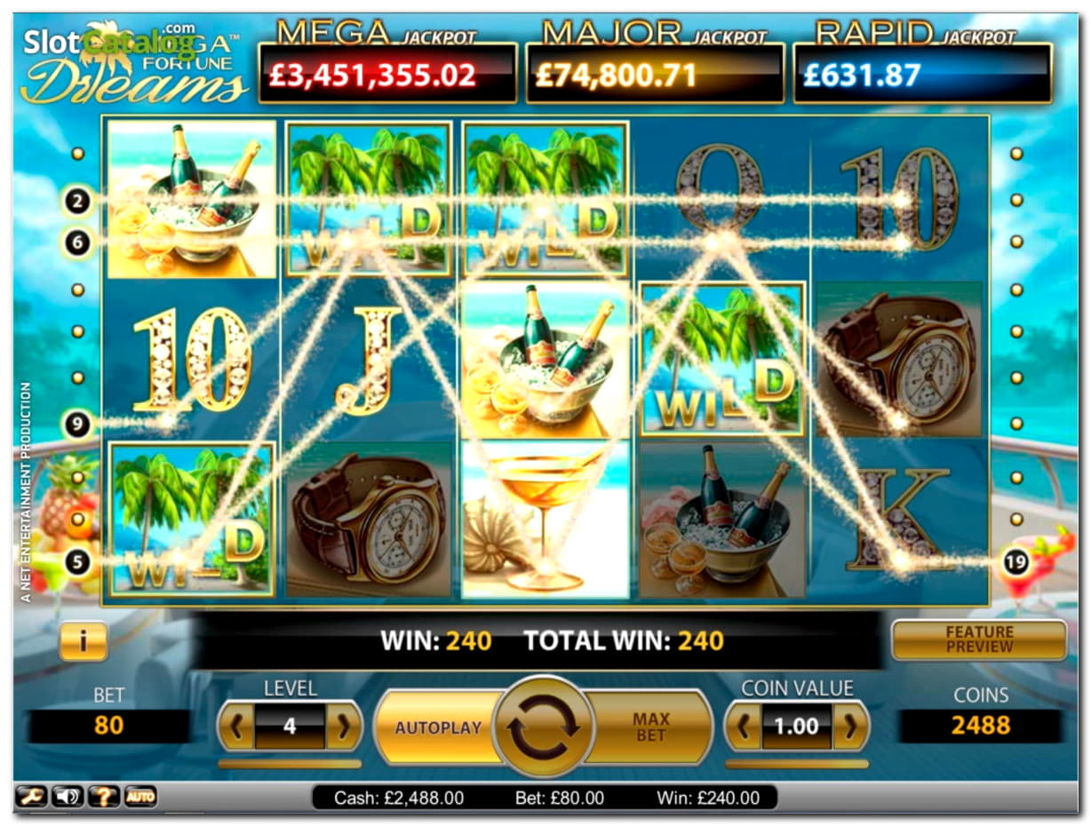 65 free casino spins at Get Lucky Casino