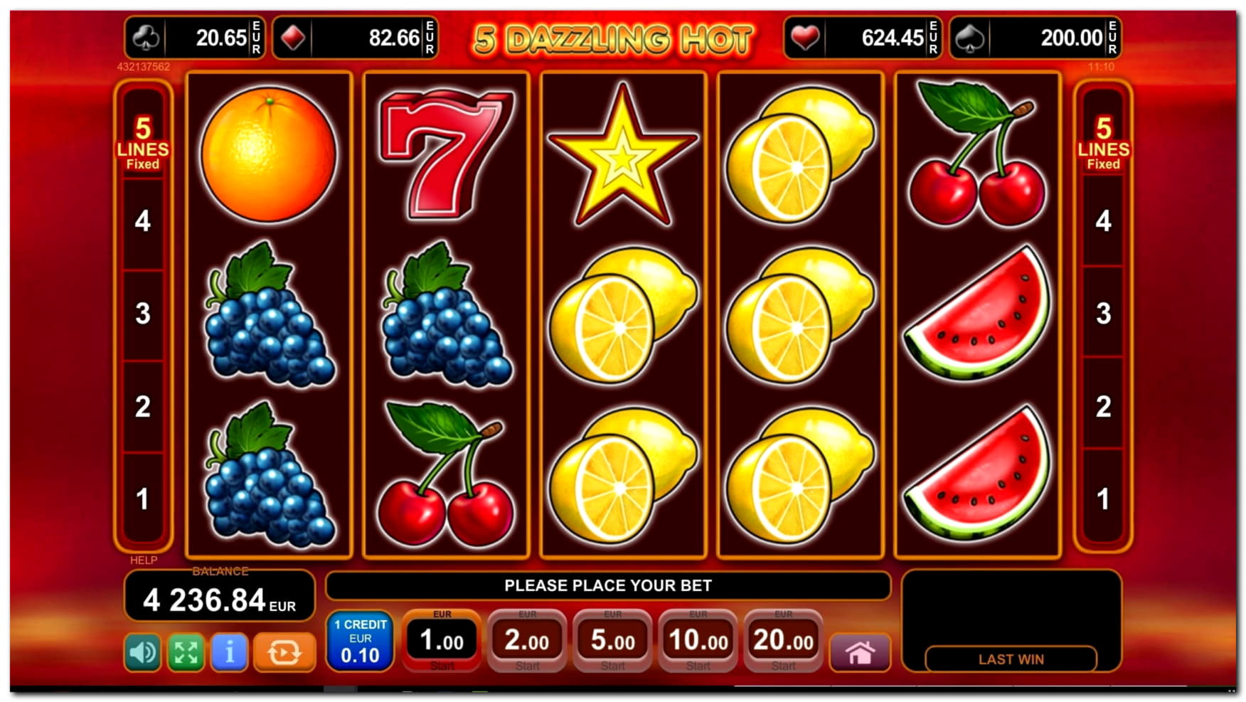 EUR 205 Mobile freeroll slot tournament at Mrgreen Casino