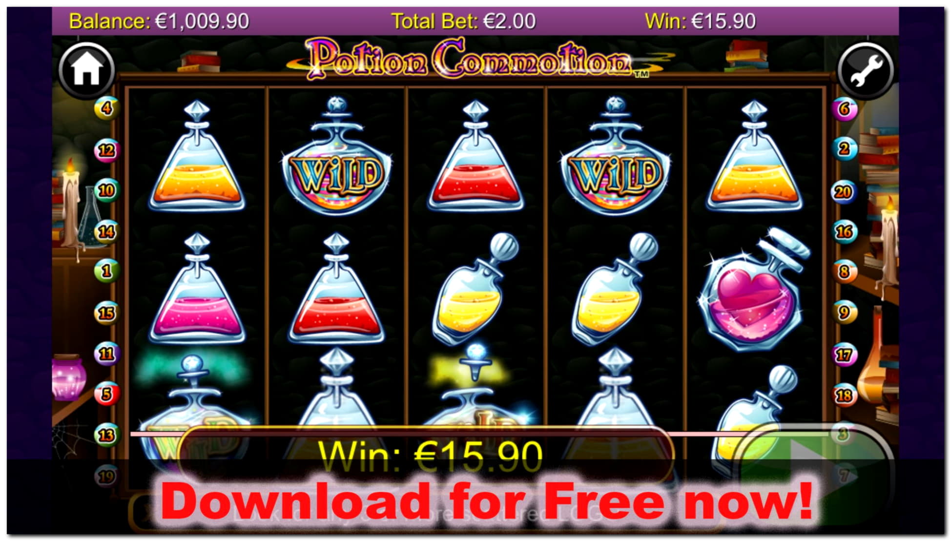 €535 FREE Casino Chip at Come On Casino