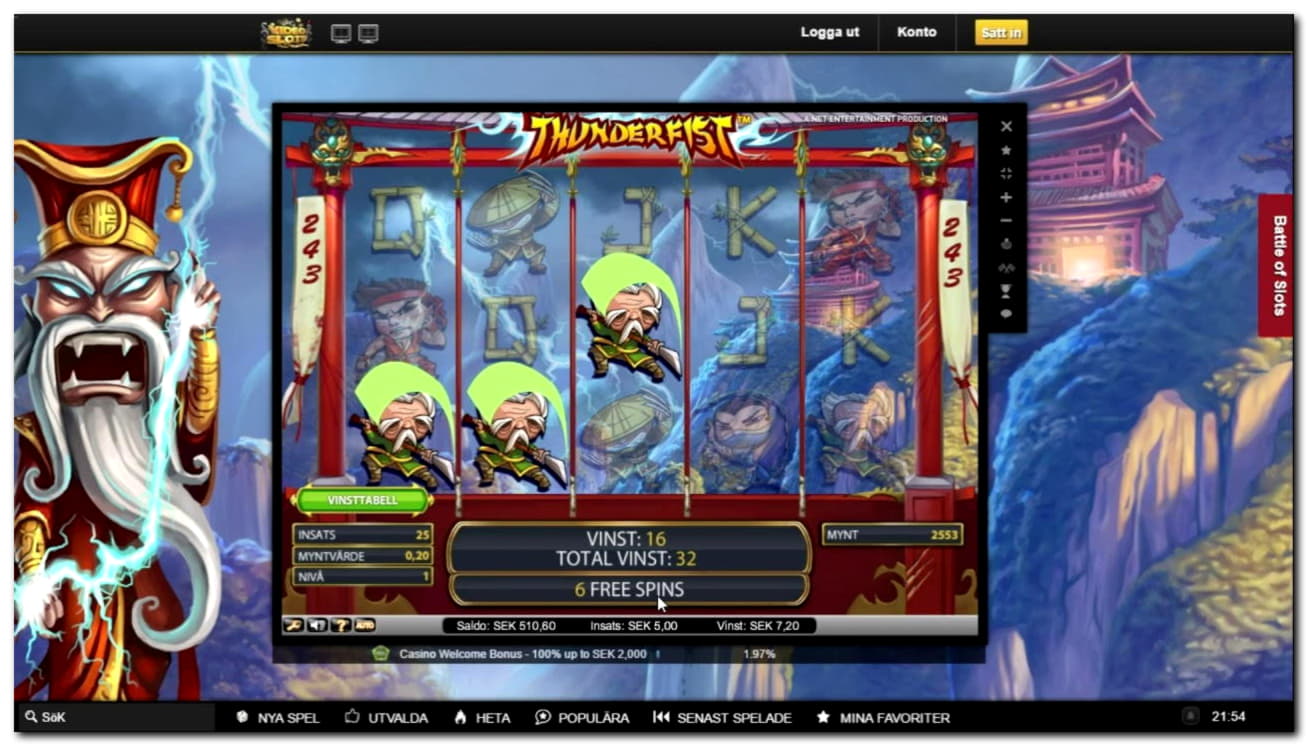 535% Match at a casino at Treasure Island Jackpots Casino (Sloto Cash Mirror)