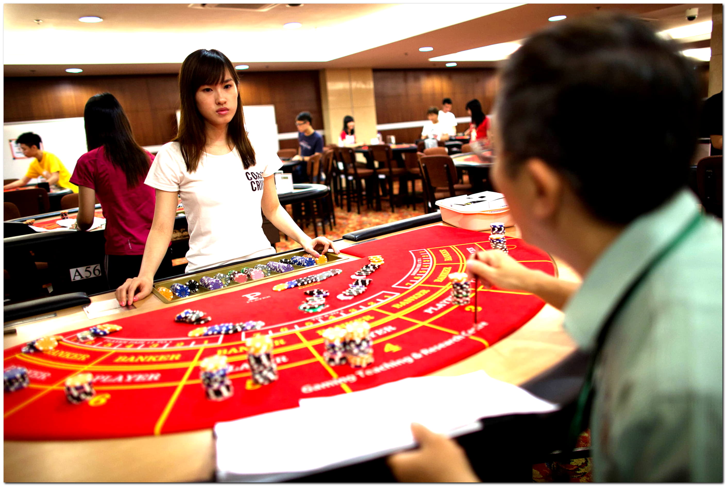 €55 Casino chip at River Belle Casino