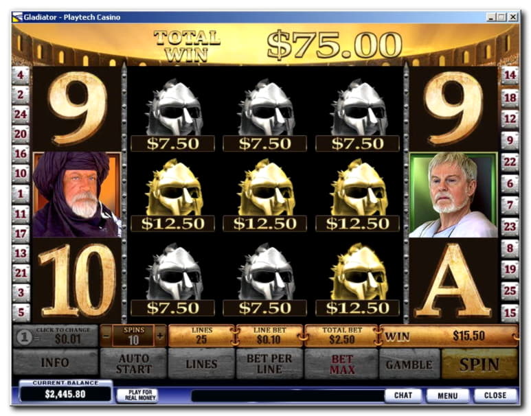 300 free casino spins at Come On Casino