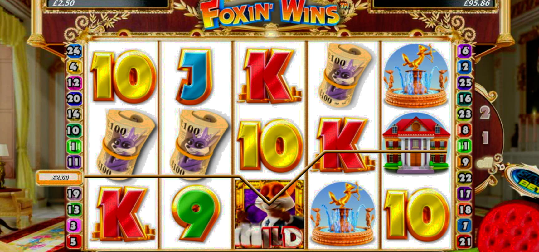 EUR 4444 No deposit at Malina Casino
