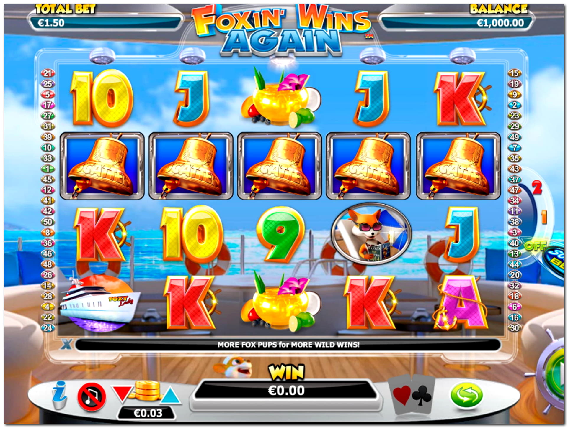 220 free casino spins at Euro Palace Casino