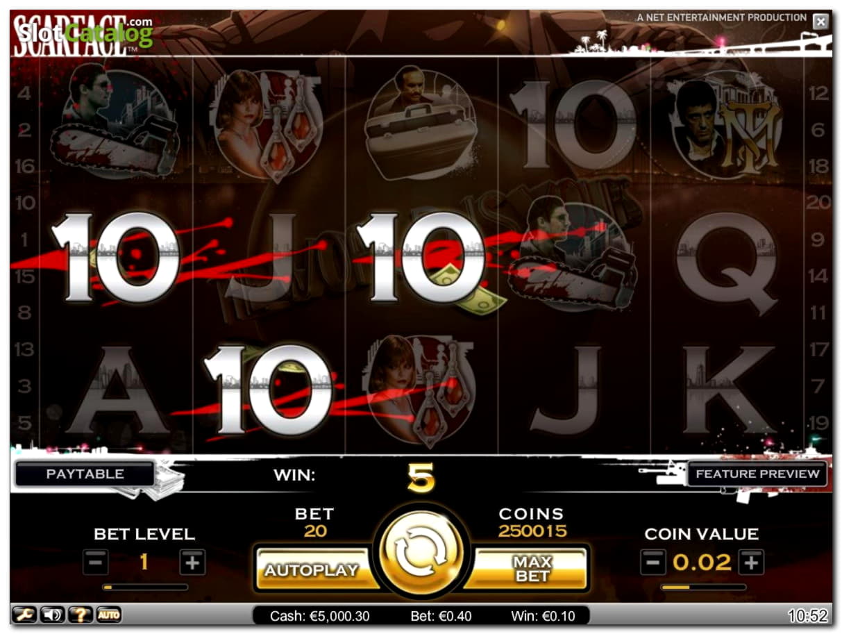 150 Free Spins Casino at Party Casino