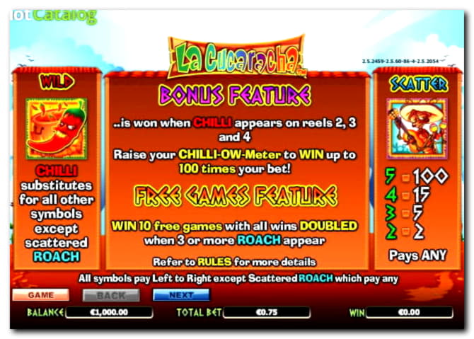 65 Free Spins Casino at Party Casino