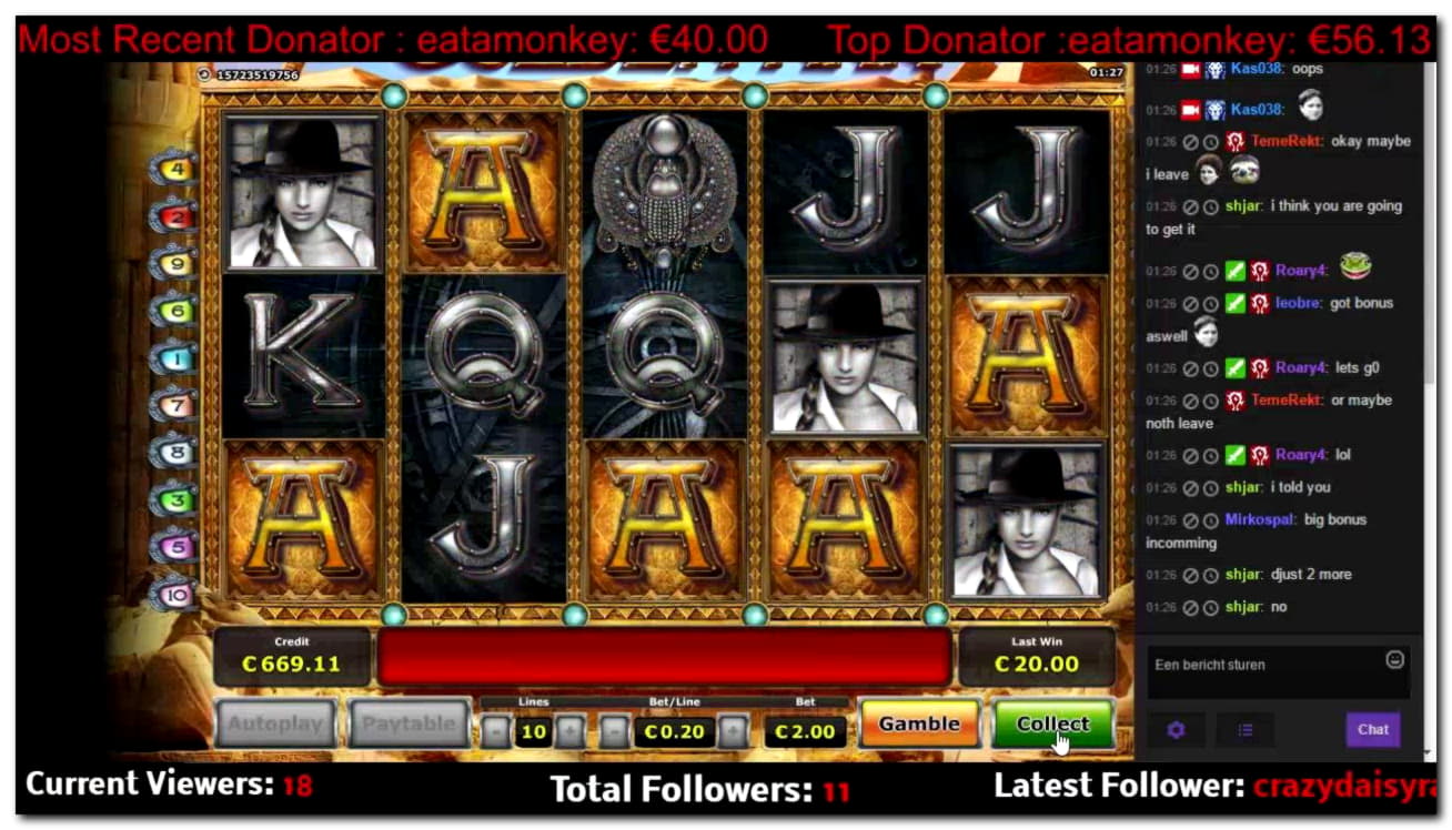 EUR 225 Free chip at Treasure Island Jackpots Casino (Sloto Cash Mirror)