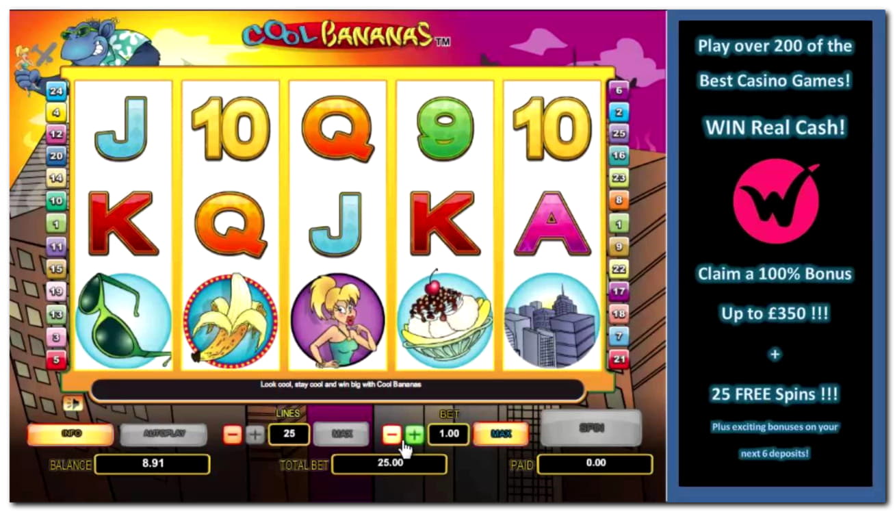EURO 1670 No deposit casino bonus at Come On Casino