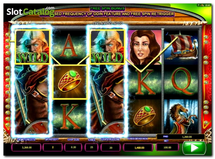 222 free casino spins at Get Lucky Casino