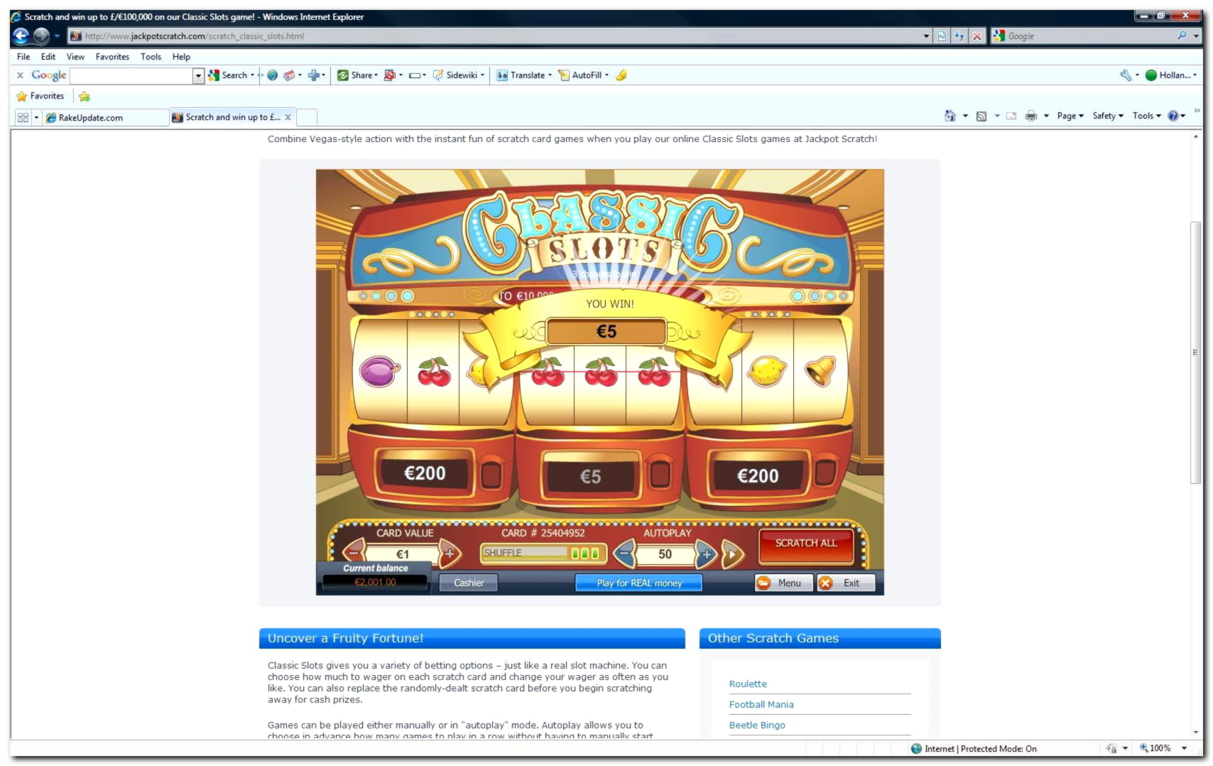 €545 No deposit at CasiPlay Casino