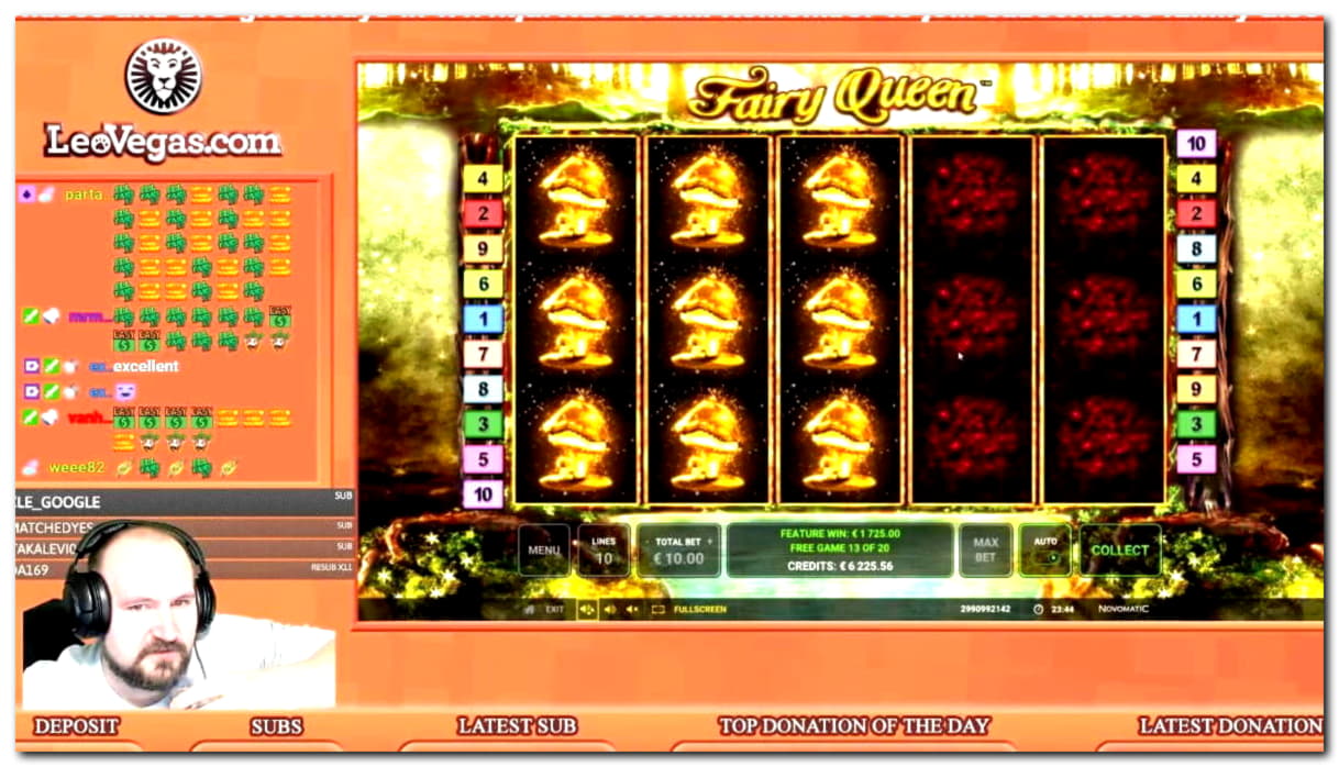 275 Free Spins right now at Buran Casino