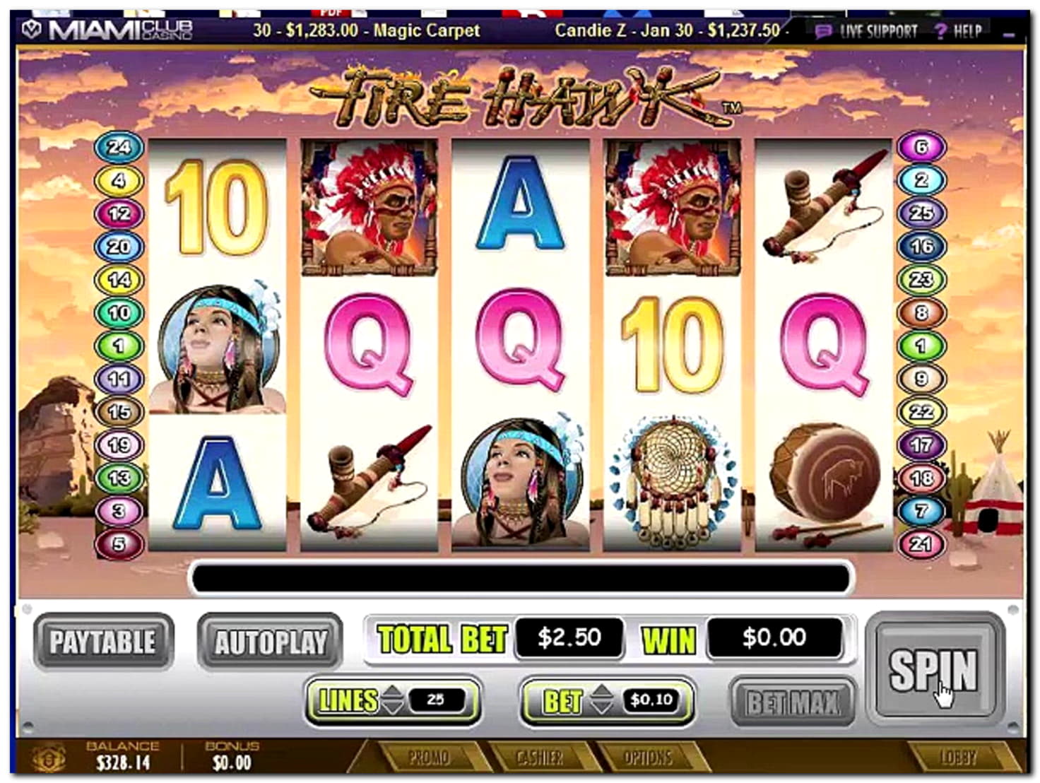 EURO 3250 No Deposit at YoYo Casino