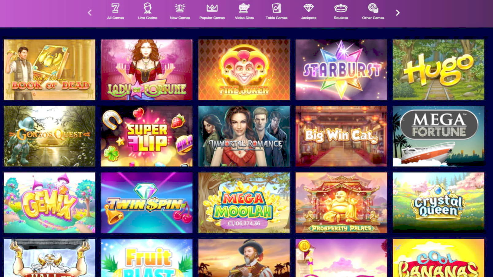 44 Free spins no deposit at Slots Capital Casino