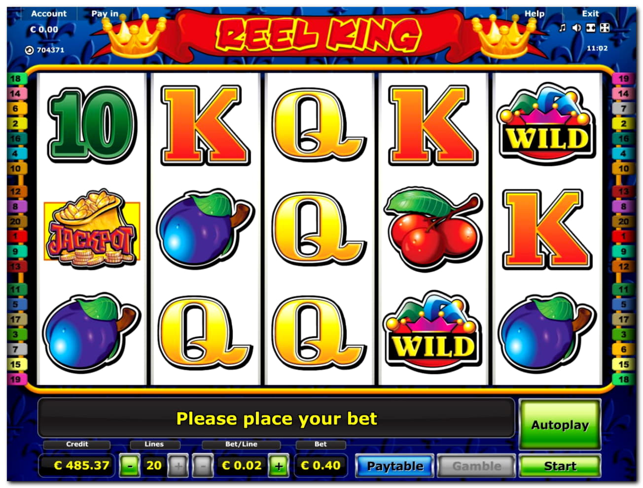 670% Deposit Match Bonus at Reload Bet Casino