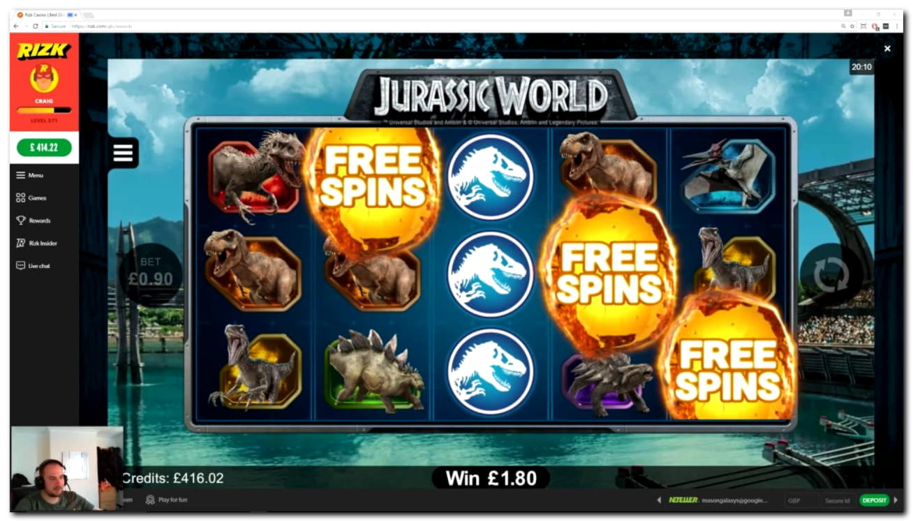 170% Match at a Casino at Spinit Casino