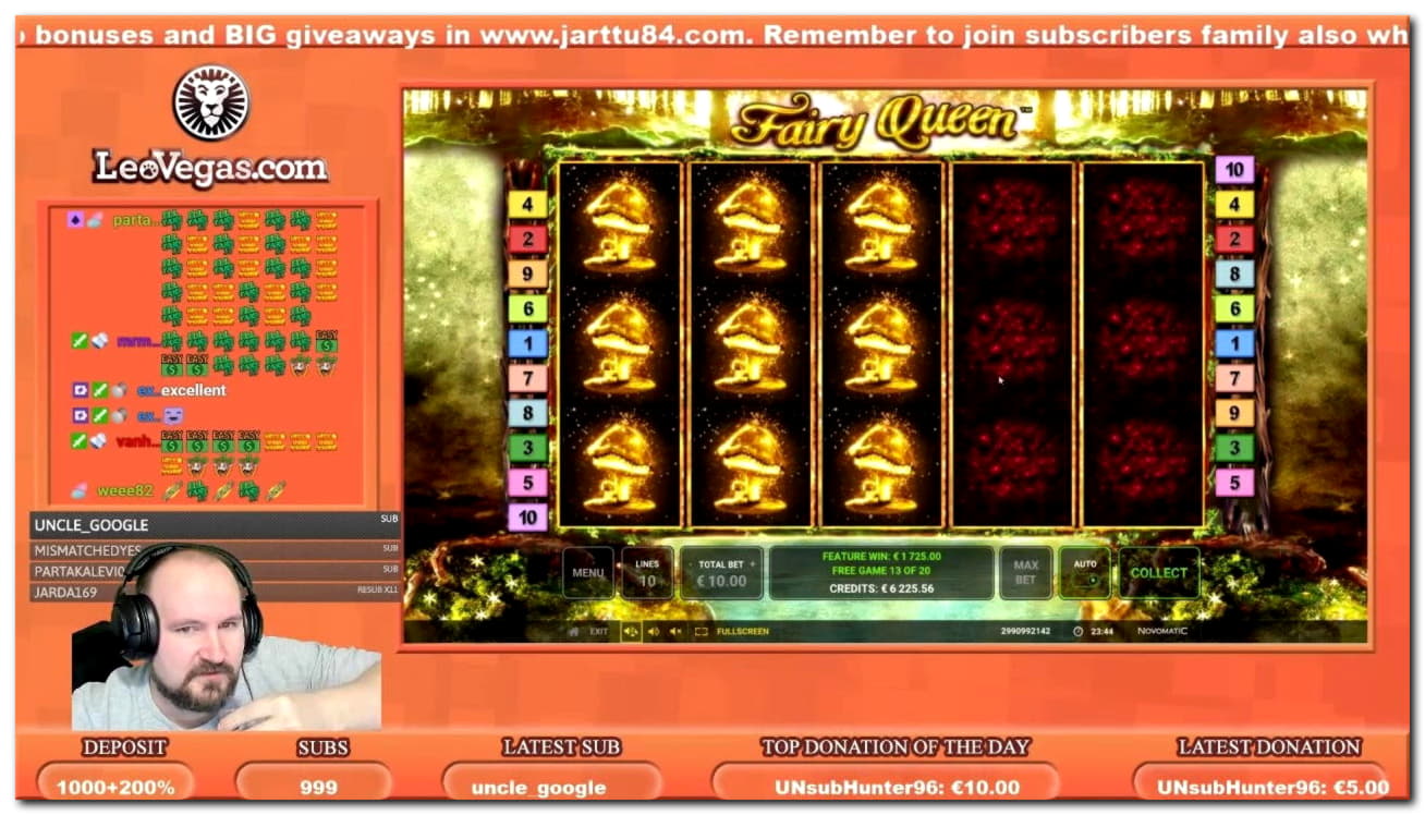 Eur 370 Free Casino Chip at Platinum Play Casino