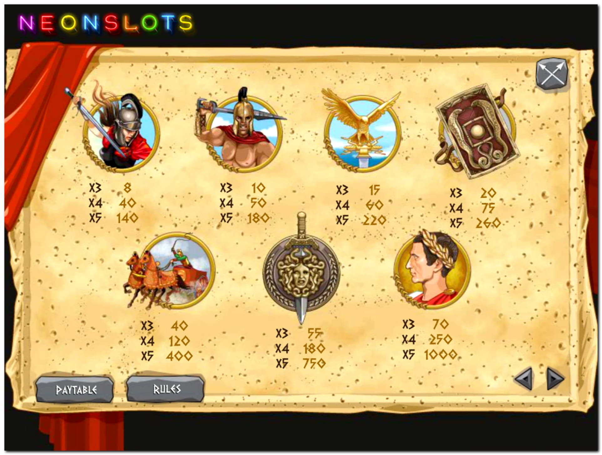 $120 Free chip casino at Casino-X