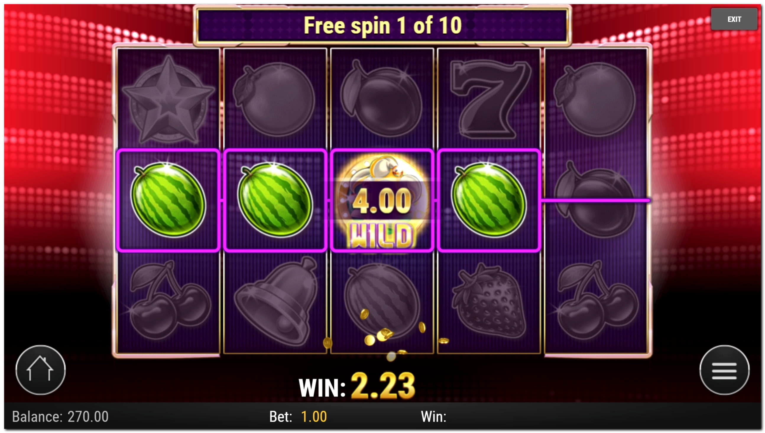 €215 Mobile freeroll slot tournament at King Billy Casino