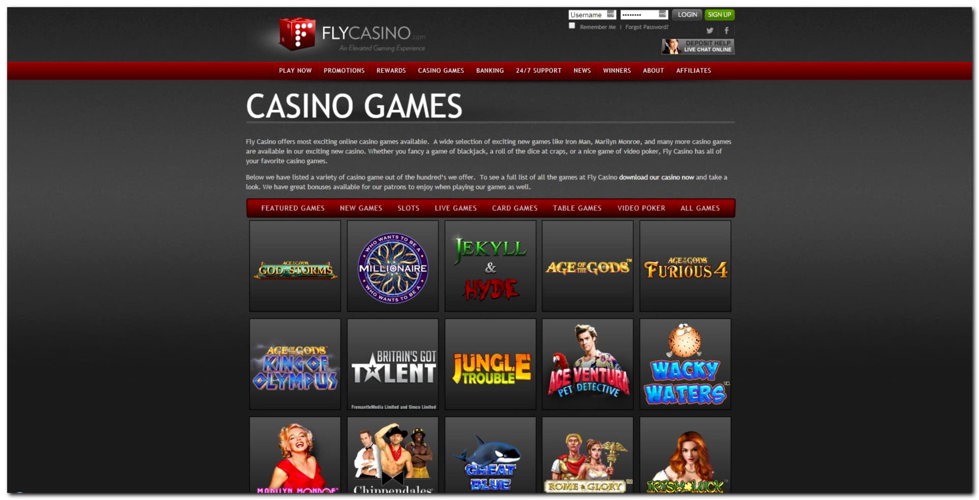 970% Welcome Bonus at Unique Casino