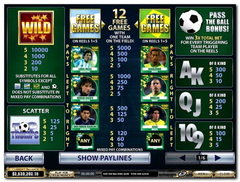 135 FREE SPINS at Gamebookers Casino