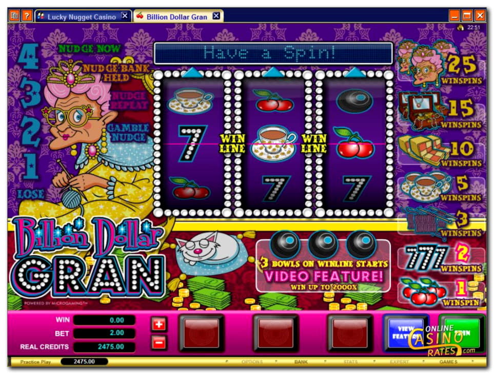 300 free casino spins at Unique Casino