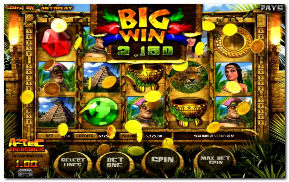 205 free spins at Inter Casino