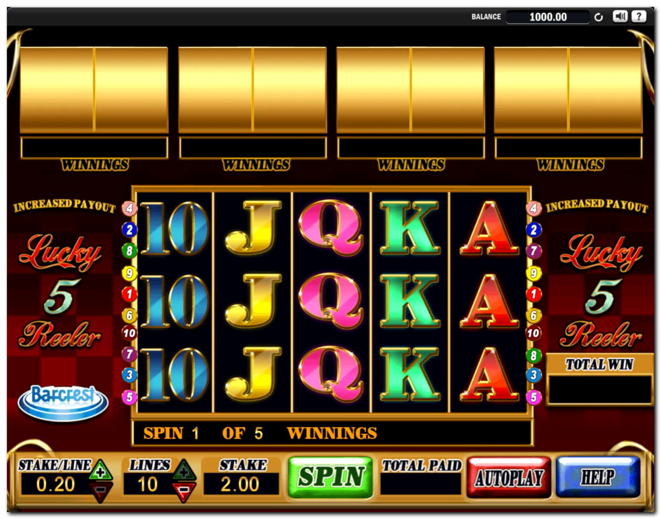 €415 Free chip at Come On Casino